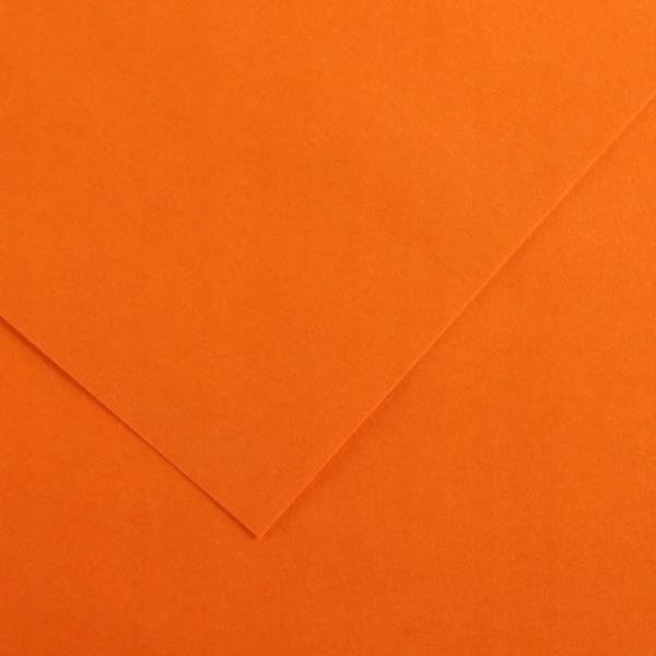 Kartong - ondulerad kartong Hamelin - 200040448 - Kartong IRIS 70x100 240g 25ark 09 - orange, pris för 1 styck.