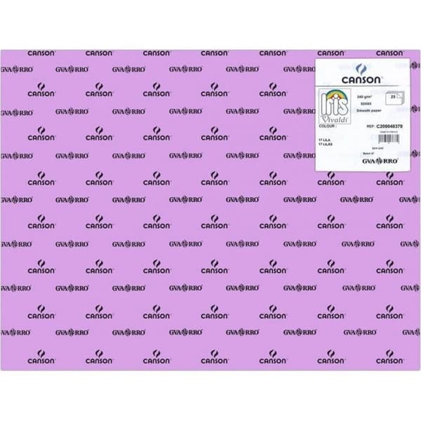NC Papper Kartong Iris Lila 50 X 65 Cm (25 Enheter)
