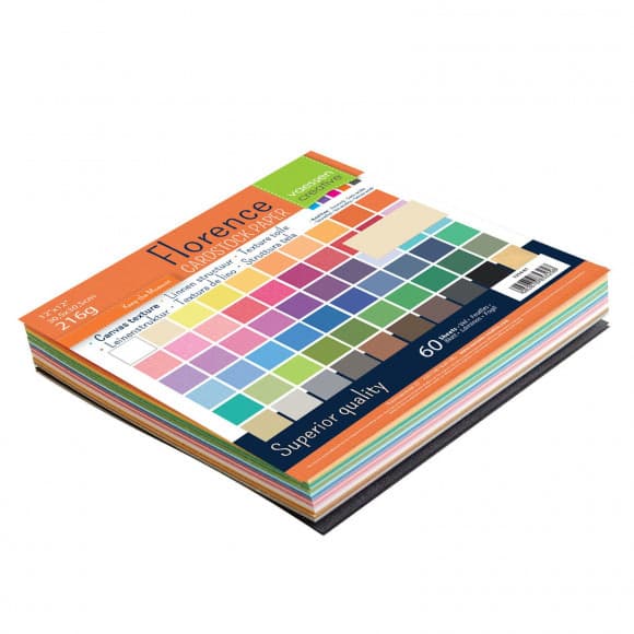 Cardstock Paket Florence - Canvas - 60 ark