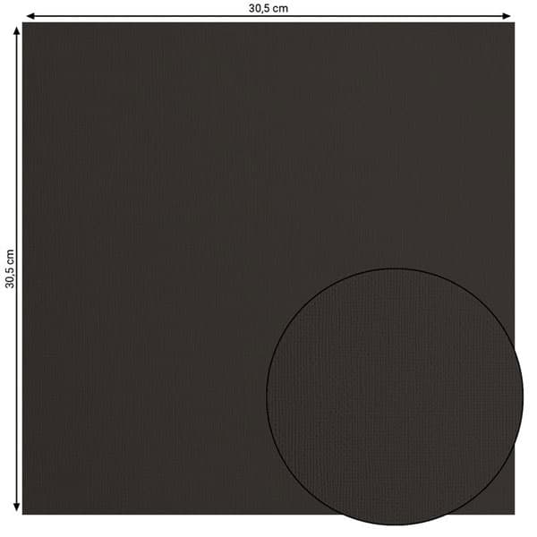 Cardstock Florence 100-pack - Canvas - Black
