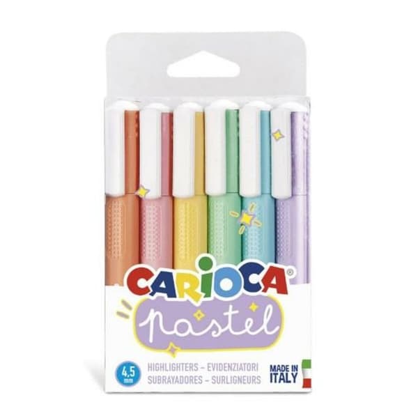 Sæt markører Carioca 6 Dele Multifarvet Kage