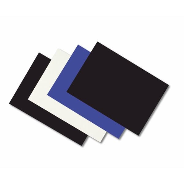 Cover Fellowes 100 enheder Bindende Sort A4 PVC