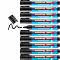 Miniatyrbillede 3 af 4: Markør Edding 380 Flipchart Sort (10 enheder)