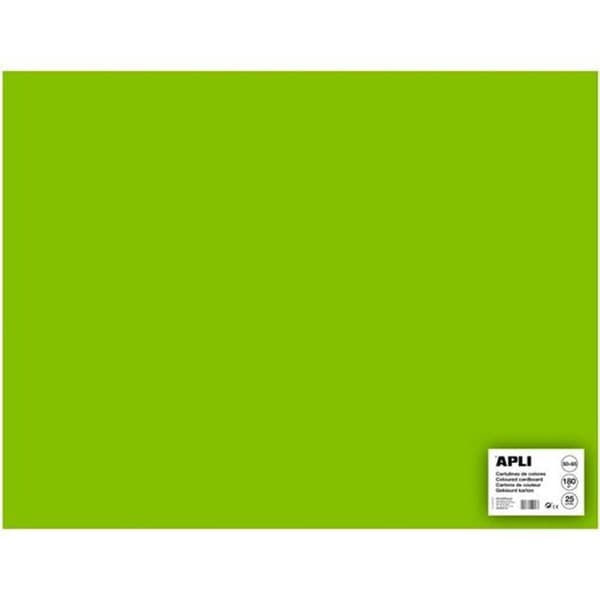 Karton Apli Limegrøn 50 x 65 cm