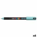 Miniatyrbillede 1 af 2: Markør POSCA PC-1MR metal Grøn (6 enheder)