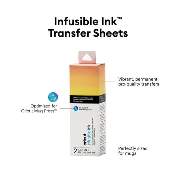 Infusible transferbånd til skæreplotter Cricut TRFR