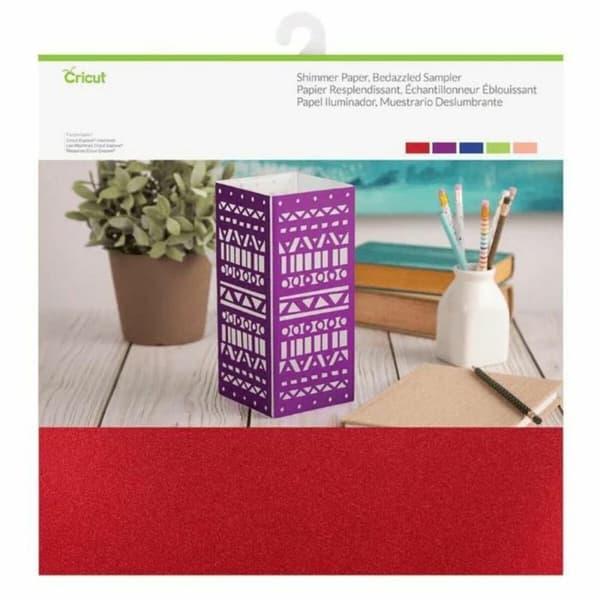 Printbart selvklæbende papir til skæreplotter Cricut Shimmer
