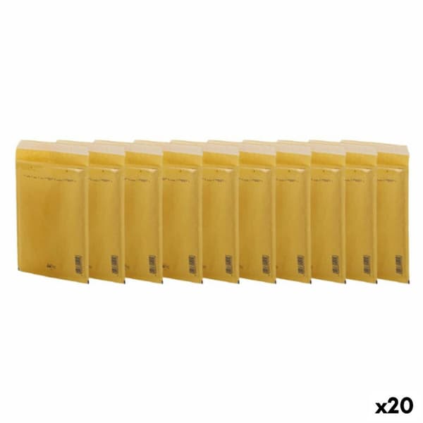 Konvolutter Sam AK-11 Brun 110 x 165 mm Sæt Med puder 10 Dele (20 enheder)