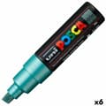 Miniatyrbillede 1 af 2: Markør POSCA PC-8K Grøn metal (6 enheder)