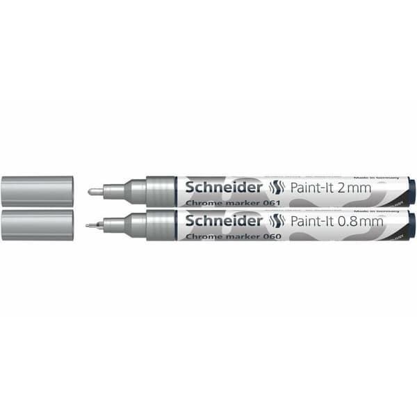 Tussisetti Schneider PAINT-IT 2 CHROME metalli (2 osaa)