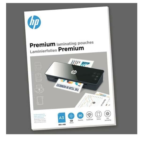 Laminointikalvot Hewlett Packard HPF9127A3125050 A3 50 Levyt
