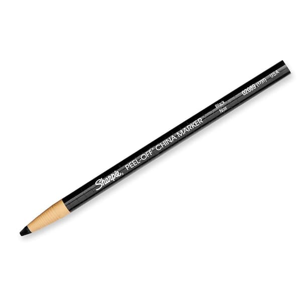 Markör Sharpie China Permanent Svart 12 Delar (12 antal) (1 antal)
