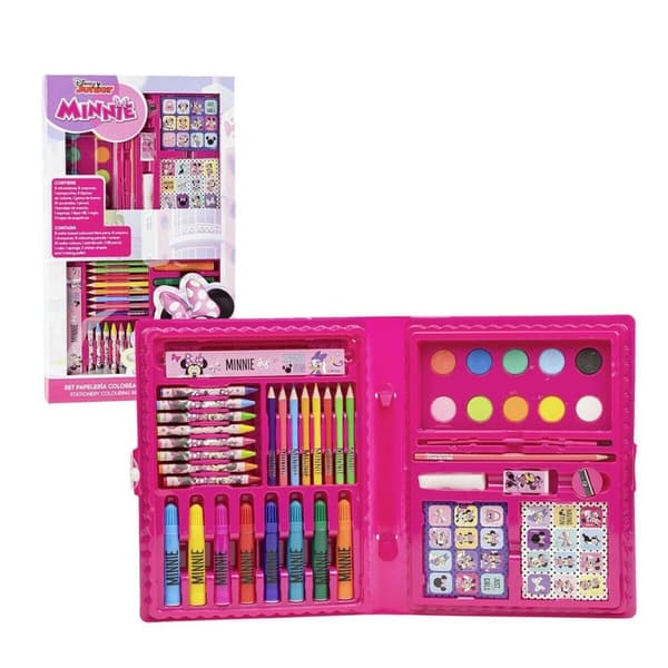 Brevpapper Set Minnie Mouse Portfölj
