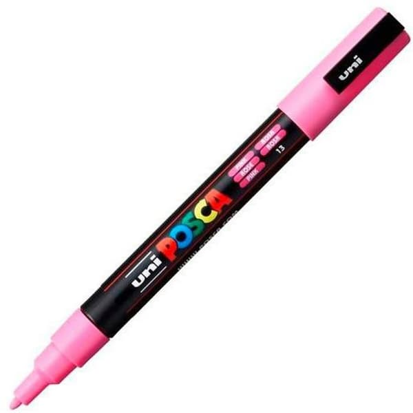 Markör POSCA PC-3M Rosa (6 antal)
