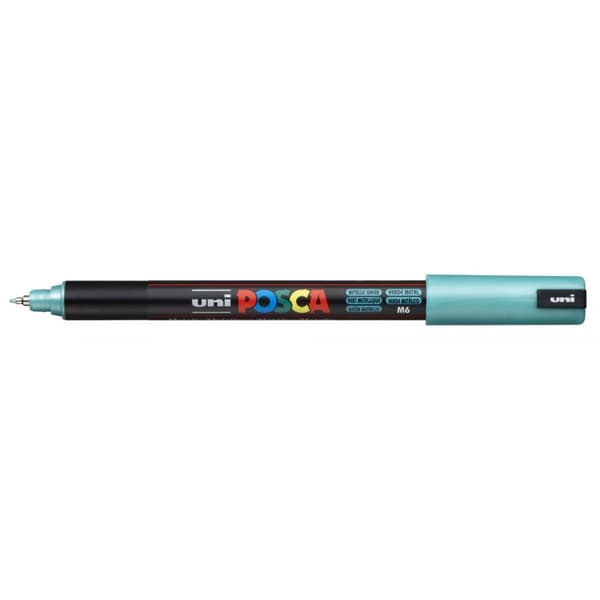 Markør POSCA PC-1MR metal Grøn (6 enheder)