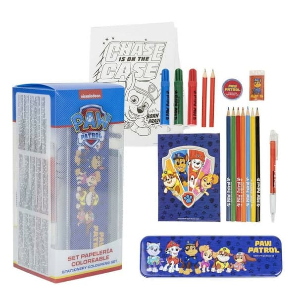 Skolesæt The Paw Patrol 16 Dele