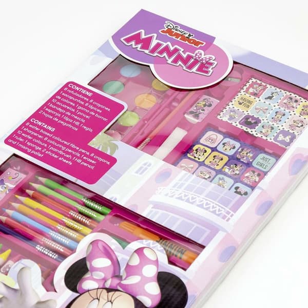 Stationært sæt Minnie Mouse Mappe