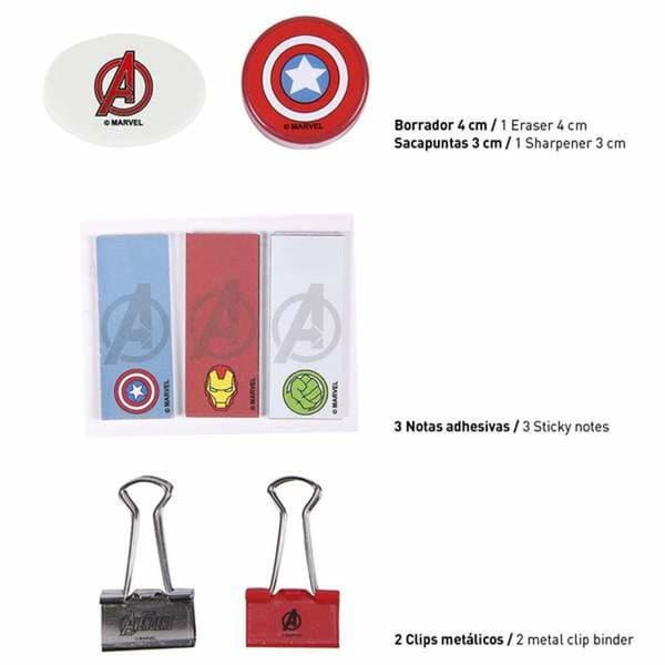 Toimistotarvikesetti The Avengers (12 pcs)