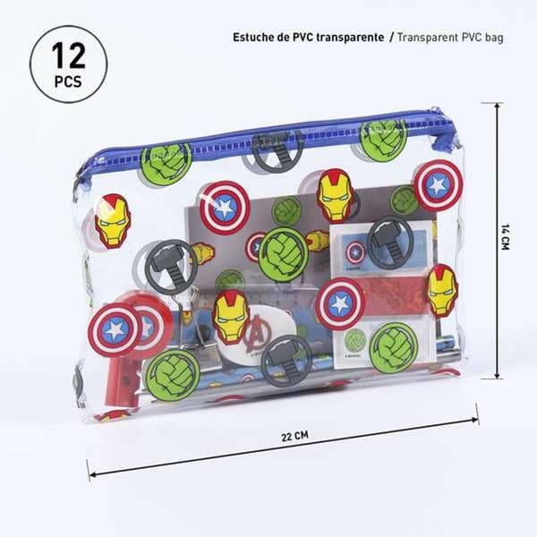 Toimistotarvikesetti The Avengers (12 pcs)