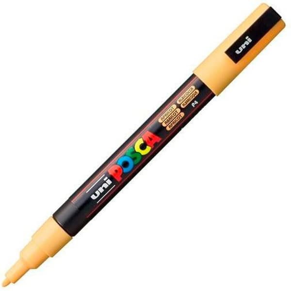 Markør POSCA PC-3M Abrikos (6 enheder)