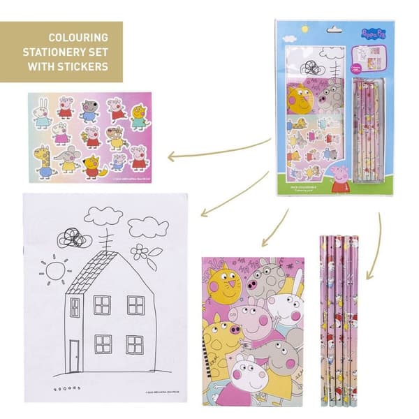 Stationært sæt Peppa Pig