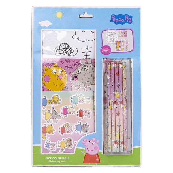 Stationært sæt Peppa Pig