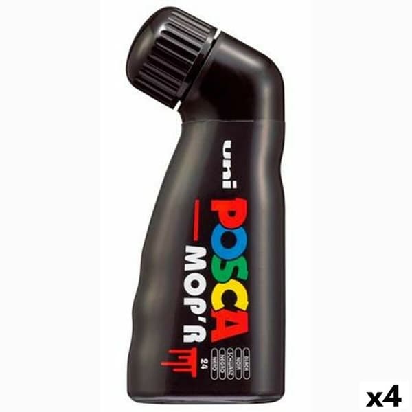 Markør POSCA MOP'R PC-22 Svart (4 enheter)