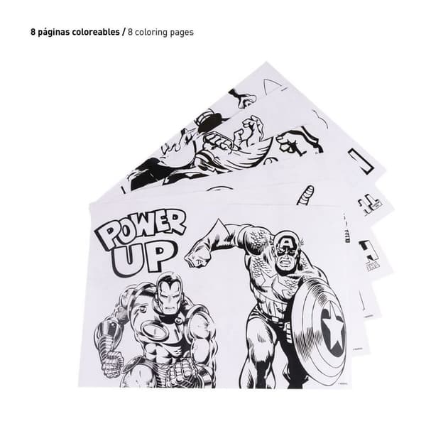 Skolemateriell Marvel 16 Deler