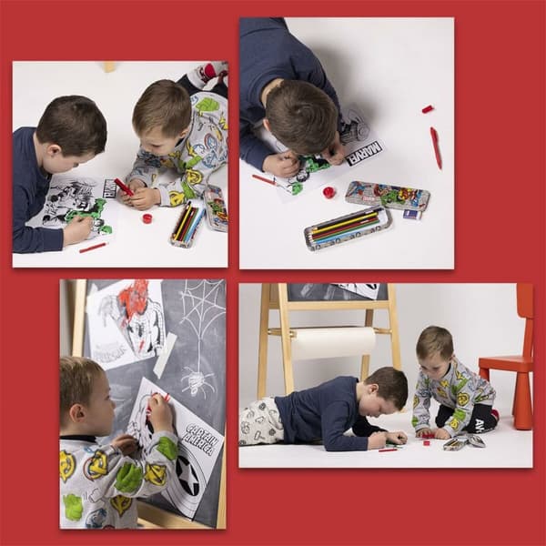 Skolemateriell Marvel 16 Deler
