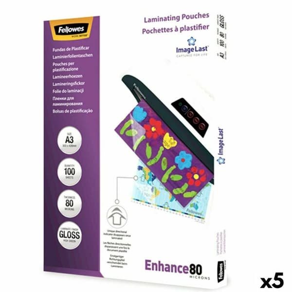 Lamineringslommer Fellowes 5306207 Gennemsigtig A3