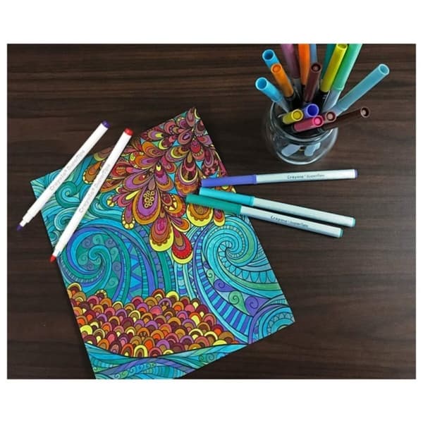 Tussisetti Pastel Crayola Pestävä (12 uds)