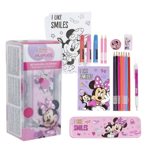 Brevpapper Set Minnie Mouse 25 Delar