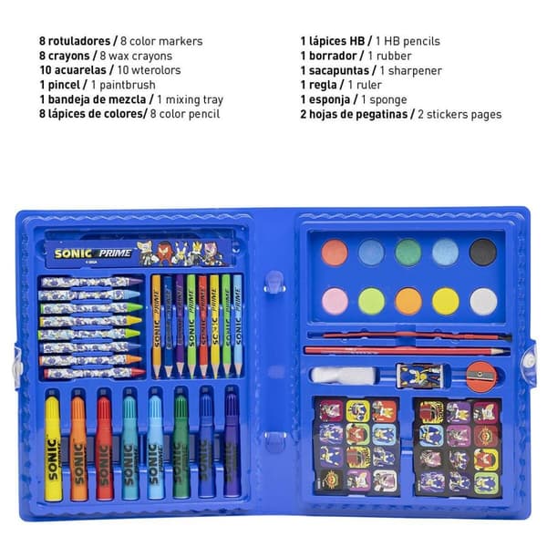 Brevpapper Set Sonic Portfölj