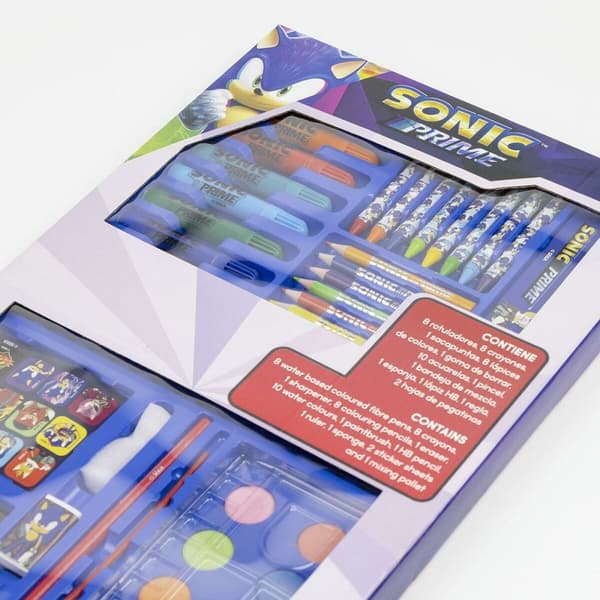 Brevpapper Set Sonic Portfölj