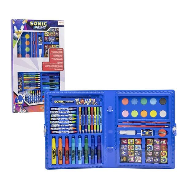 Brevpapper Set Sonic Portfölj