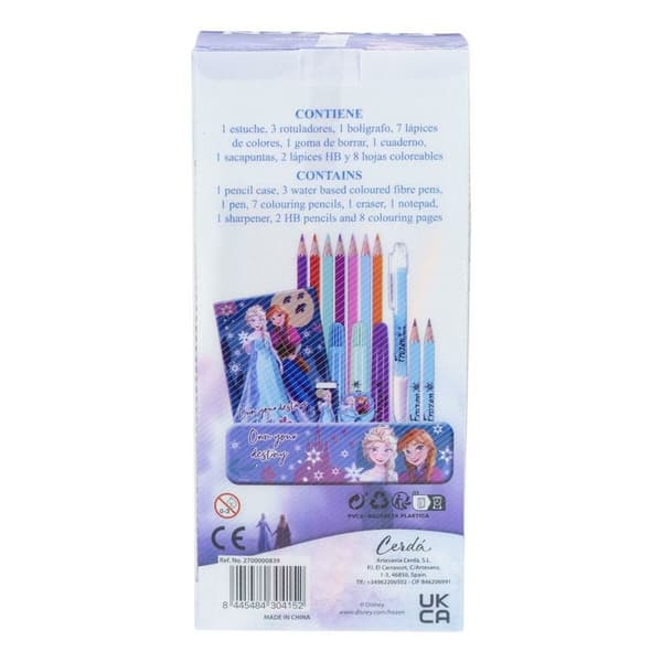 Brevpapper Set Frozen 24 Delar