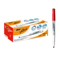 Miniatyrbilde 2 av 4: Tusj Bic Velleda 1741 Hvit Rød Tavle