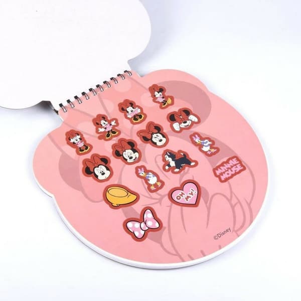 Stationært sæt Minnie Mouse Pink Notesbog (30 x 30 x 1 cm)