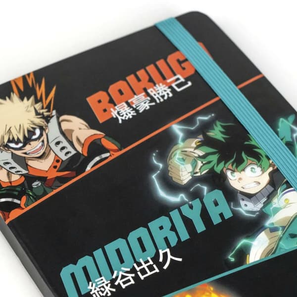 Stationært sæt My Hero Academia Sort 2 Dele
