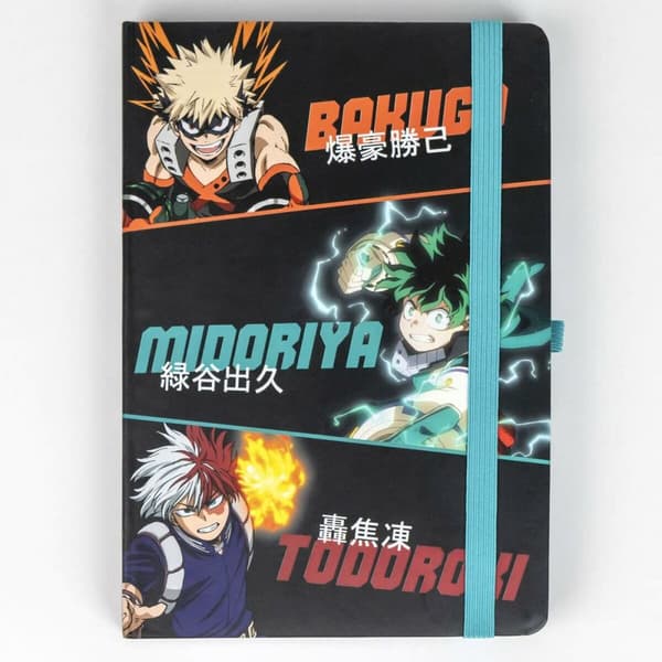 Stationært sæt My Hero Academia Sort 2 Dele