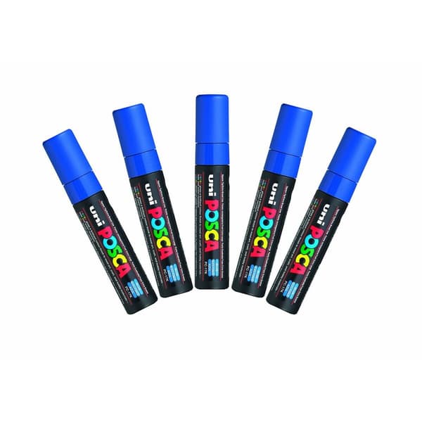 Markør POSCA PC-17K Blå (5 enheder)