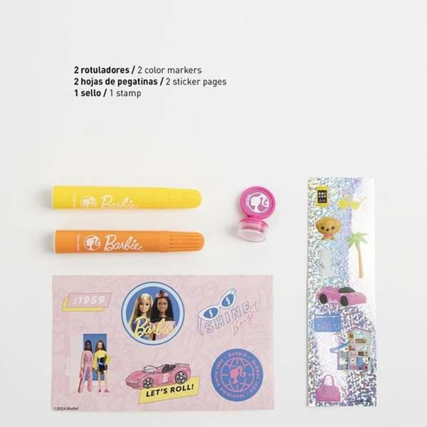 Brevpapper Set Barbie Rosa