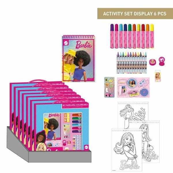 Brevpapper Set Barbie Rosa