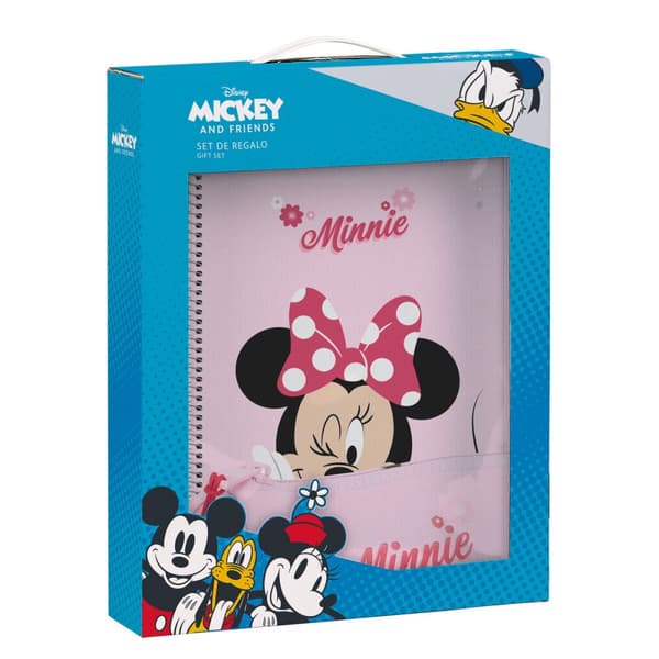 Gåvoset Minnie Mouse Naive Rosa 2 Delar