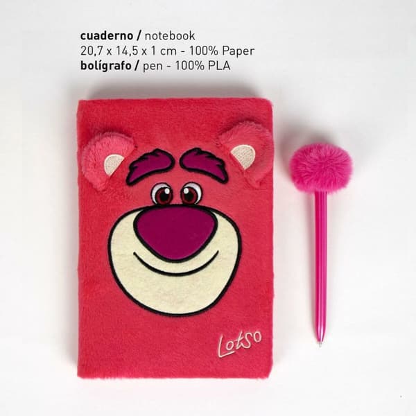Brevpapper Set Toy Story Rosa