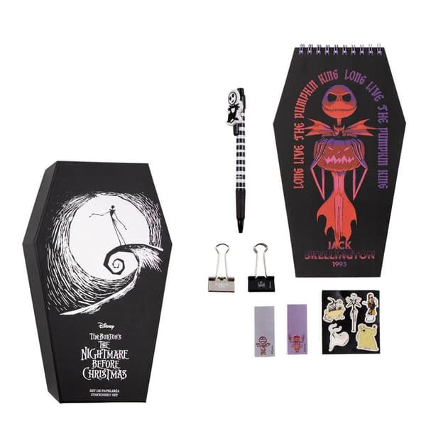 Toimistotarvikesetti The Nightmare Before Christmas 7 Kappaletta