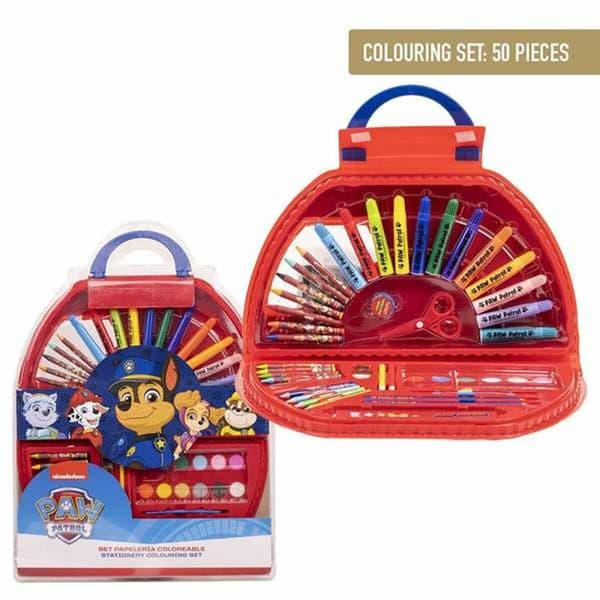 Stationært sæt The Paw Patrol Mappe