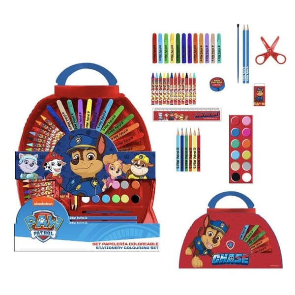 Toimistotarvikesetti The Paw Patrol Salkku