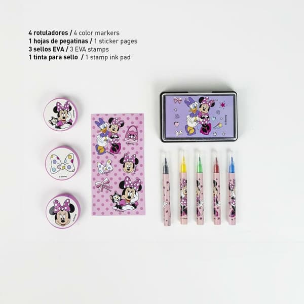 Toimistotarvikesetti Minnie Mouse 11 Kappaletta