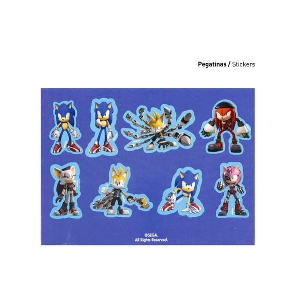 Brevpapper Set Sonic